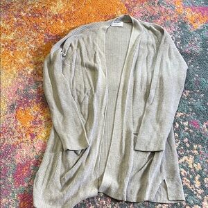 Old Navy Women's Gray Open-Front Cardigan